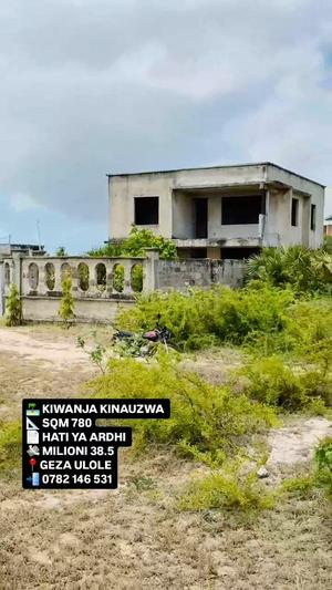 Kiwanja kinauzwa Kigamboni Geza Ulole, Dar Es Salaam sqm 780