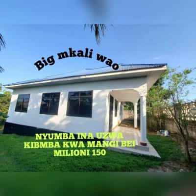 Nyumba ya vyumba vinne inauzwa KIBAMBA KWA MANGI, Dar Es Salaam (1000 sqm)