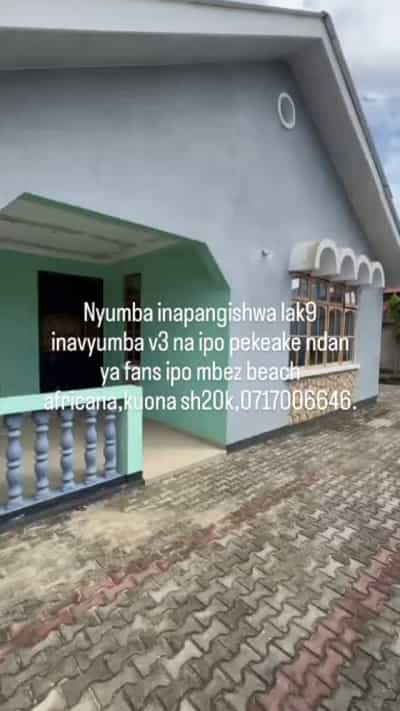 Nyumba ya vyumba vitatu inapangishwa Mbezi Beach Africana, Dar Es Salaam