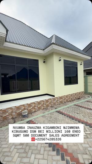 Nyumba inauzwa Mjimwema Kibugumo, Dar Es Salaam (500 sqm) Nyumba inauzwa Mjimwema Kibugumo, Dar Es Salaam (500 sqm)
