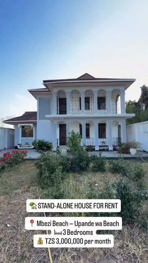 3 Bedrooms House for Rent in Mbezi Beach, Dar Es Salaam 3 Bedrooms House for Rent in Mbezi Beach, Dar Es Salaam