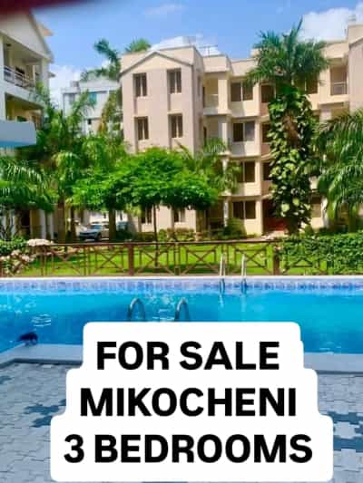 Apartment ya vyumba vitatu inauzwa Mikocheni, Dar Es Salaam