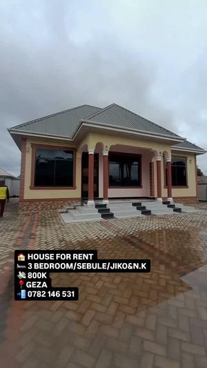 3 Bedrooms House for Rent in Kigamboni Geza, Dar Es Salaam