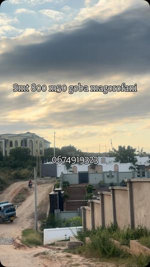 Kiwanja kinauzwa Goba, Dar Es Salaam sqm 800 Kiwanja kinauzwa Goba, Dar Es Salaam sqm 800