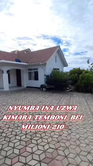 Nyumba ya vyumba vitatu inauzwa Kimara Temboni, Dar Es Salaam (600 sqm)