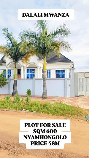 Kiwanja kinauzwa Nyamhongolo, Mwanza sqm 600