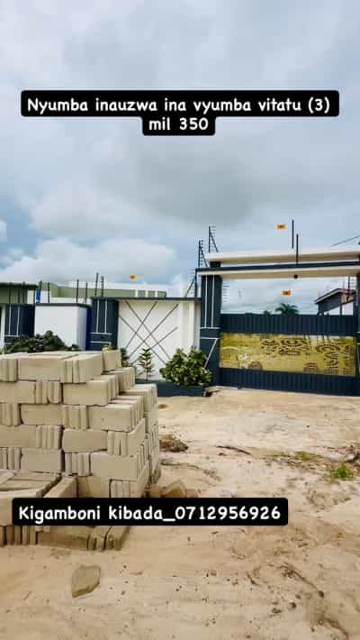 Nyumba ya vyumba vitatu inauzwa Kigamboni, Dar Es Salaam