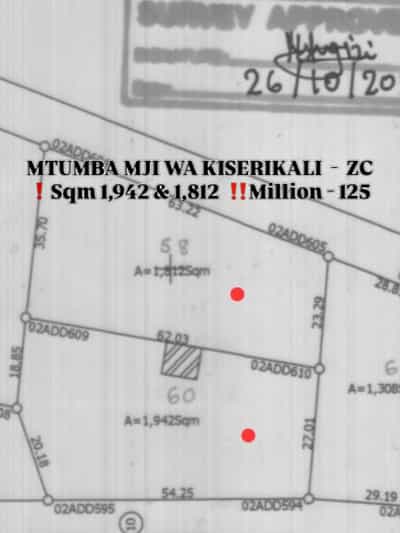 Kiwanja kinauzwa Dodoma Mjini Mtumba (1942 sqm)