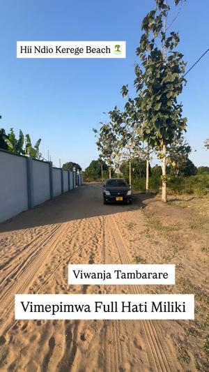Beach Plots for Sale in Kerege Beach, Pwani Beach Plots for Sale in Kerege Beach, Pwani