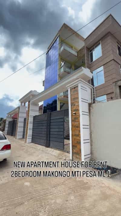 Apartment ya vyumba viwili inapangishwa Makongo Juu Mti Pesa, Dar Es Salaam