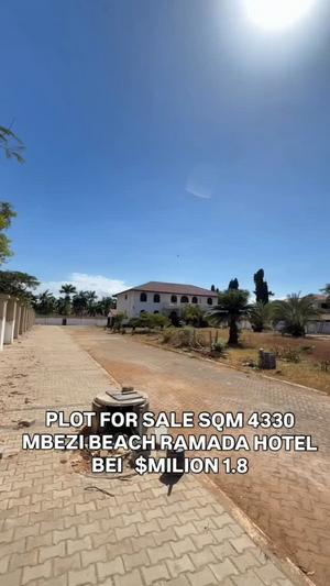 Plot for sale in Mbezi Beach, Dar Es Salaam sqm 4330 Plot for sale in Mbezi Beach, Dar Es Salaam sqm 4330