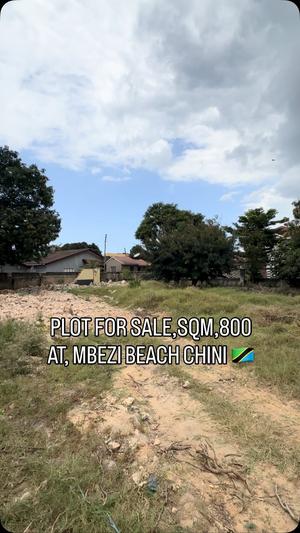 Residential Plot for Sale in Mbezibeach Chini, Dar Es Salaam (800 sqm) Residential Plot for Sale in Mbezibeach Chini, Dar Es Salaam (800 sqm)