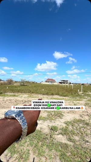 Plot for sale in Kigamboni Kibada Kisarawe II, Dar Es Salaam sqm 1000 Plot for sale in Kigamboni Kibada Kisarawe II, Dar Es Salaam sqm 1000