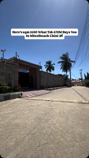 Kiwanja kinauzwa Mbezi Beach Chini, Dar Es Salaam sqm 1650 Kiwanja kinauzwa Mbezi Beach Chini, Dar Es Salaam sqm 1650