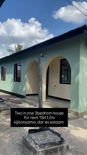 Nyumba ya vyumba vitatu inapangishwa Kijitonyama, Dar Es Salaam