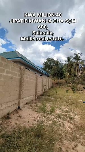 Residential Plot for Sale in Salasala Dawasco (Mnarani), Dar Es Salaam (600 sqm) Residential Plot for Sale in Salasala Dawasco (Mnarani), Dar Es Salaam (600 sqm)