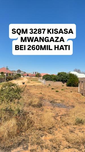 Plot for sale in Kisasa Mwangazaa, Dodoma sqm 3287