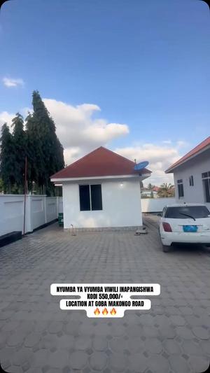 Nyumba ya vyumba viwili inapangishwa Goba Center, Dar Es Salaam