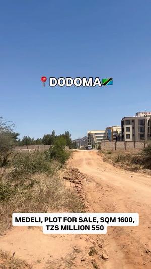 Kiwanja kinauzwa Medeli, Dodoma sqm 1600 Kiwanja kinauzwa Medeli, Dodoma sqm 1600