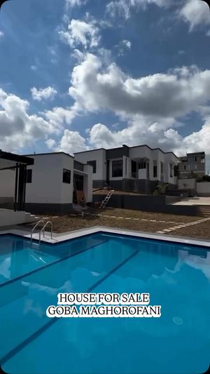 Nyumba ya vyumba vitatu inauzwa Goba Maghorofani, Dar Es Salaam (1000 sqm)