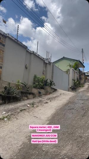Kiwanja kinauzwa Makongo Juu, Dar Es Salaam (400 sqm) Kiwanja kinauzwa Makongo Juu, Dar Es Salaam (400 sqm)