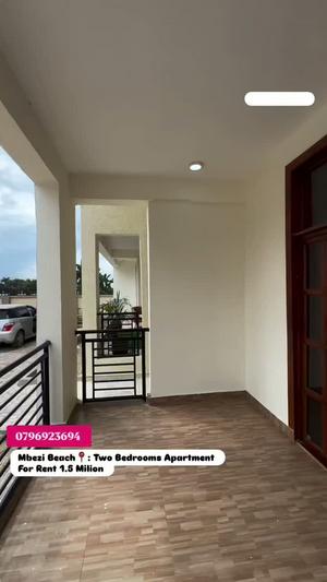 Apartment ya vyumba viwili inapangishwa Mbezi Beach Massana, Dar Es Salaam Apartment ya vyumba viwili inapangishwa Mbezi Beach Massana, Dar Es Salaam