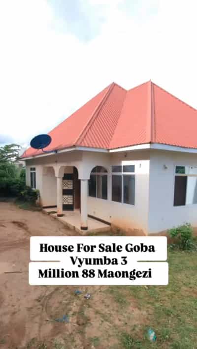 Nyumba ya vyumba vitatu inauzwa Goba, Dar Es Salaam (400 sqm)