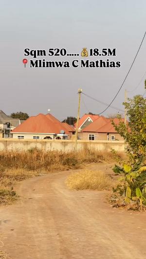 Residential Plot for Sale in Mlimwa C Mathias, Dodoma (520 sqm) Residential Plot for Sale in Mlimwa C Mathias, Dodoma (520 sqm)