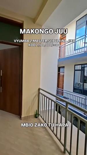 Nyumba/Apartment ya vyumba viwili inapangishwa Makongo, Dar Es Salaam