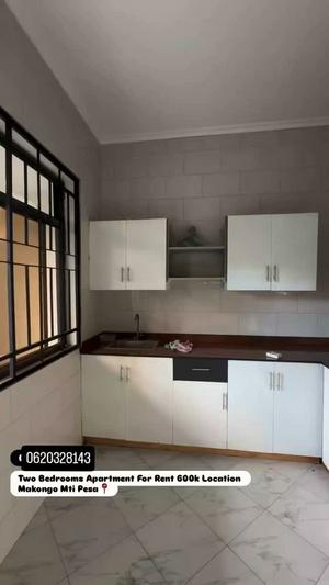 Apartment ya vyumba viwili inapangishwa Makongo Mti Pesa, Dar Es Salaam