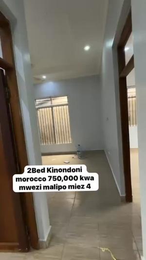 Nyumba/Apartment ya vyumba viwili inapangishwa Kinondoni Morocco, Dar Es Salaam