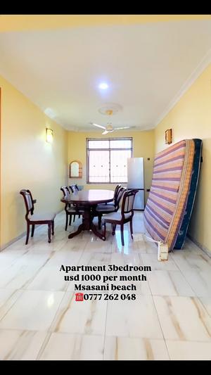 Nyumba/Apartment (Furnished) ya vyumba vitatu inapangishwa Msasani Beach, Dar Es Salaam Nyumba/Apartment (Furnished) ya vyumba vitatu inapangishwa Msasani Beach, Dar Es Salaam