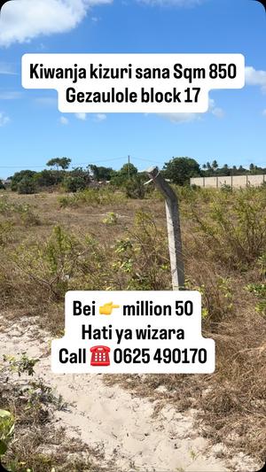 Residential Plot for Sale in Kigamboni, Dar Es Salaam Residential Plot for Sale in Kigamboni, Dar Es Salaam