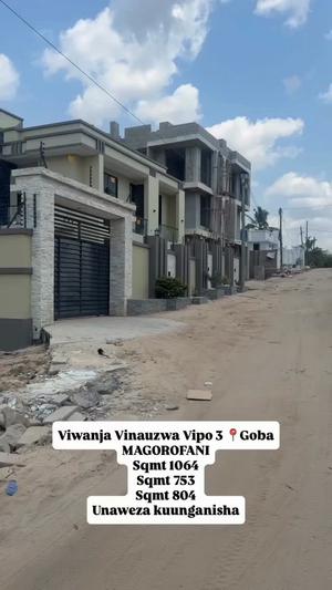 Residential Plot for Sale in Goba Magorofani, Dar Es Salaam (804 sqm)