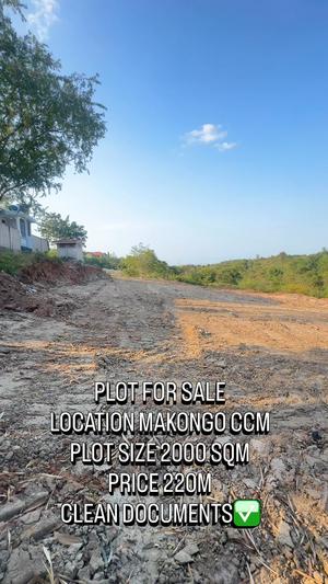 Residential Plot for Sale in Makongo Ccm, Dar Es Salaam (2000 sqm) Residential Plot for Sale in Makongo Ccm, Dar Es Salaam (2000 sqm)