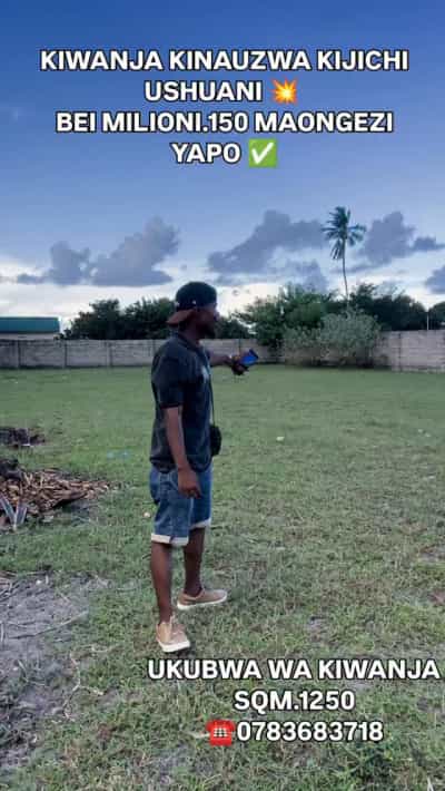 Kiwanja kinauzwa Kijichi Miande Ushuarani, Dar Es Salaam