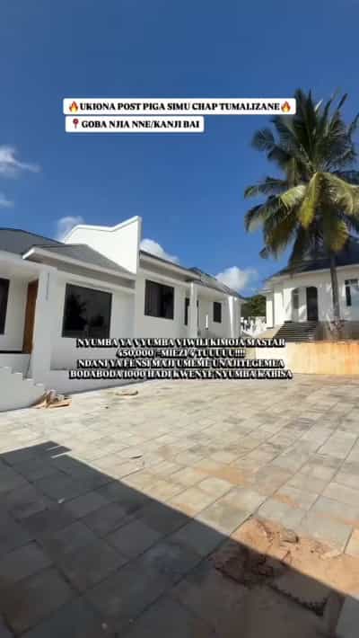 Nyumba ya vyumba viwili inapangishwa GOBA NJIA NNE/KANJI BAI, Dar Es Salaam Nyumba ya vyumba viwili inapangishwa GOBA NJIA NNE/KANJI BAI, Dar Es Salaam