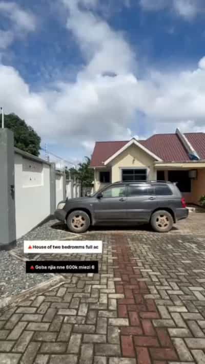 Apartment ya vyumba viwili inapangishwa Goba Njia Nne - Njia ya Madale, Dar Es Salaam