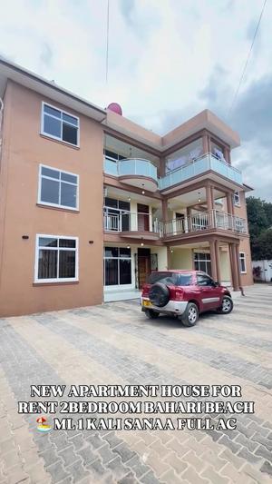 Apartment ya vyumba viwili inapangishwa Bahari Beach, Dar Es Salaam