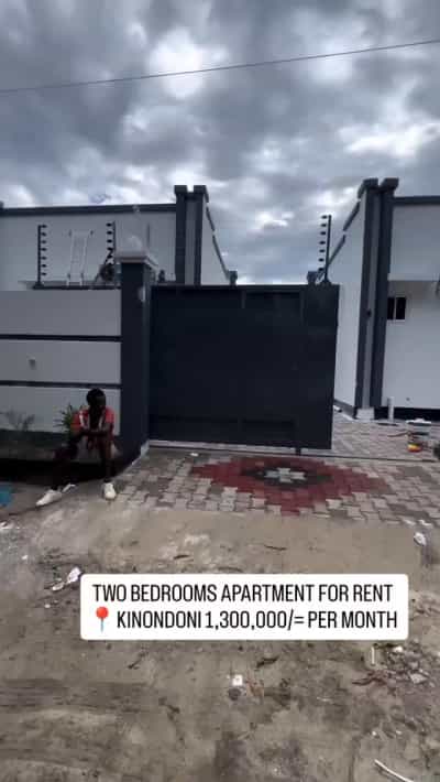 Apartment ya vyumba viwili inapangishwa KINONDONI, Dar Es Salaam