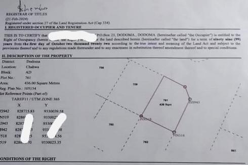 Residential Plot for Sale in Chahwa, Dodoma Residential Plot for Sale in Chahwa, Dodoma