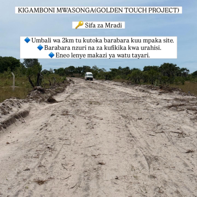 Plot for sale in Kigamboni, Dar Es Salaam Plot for sale in Kigamboni, Dar Es Salaam