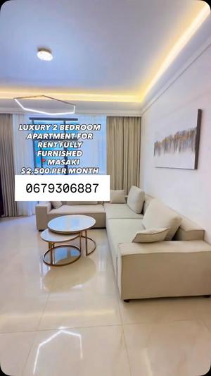 Apartment (Furnished) ya vyumba viwili inapangishwa Masaki, Dar Es Salaam