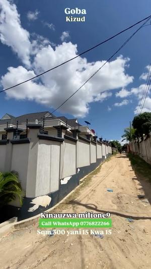 Kiwanja kinauzwa Goba Kizud, Dar Es Salaam (300 sqm) Kiwanja kinauzwa Goba Kizud, Dar Es Salaam (300 sqm)