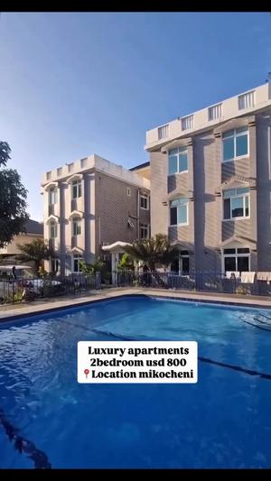Apartment ya vyumba viwili inapangishwa Mikocheni, Dar Es Salaam