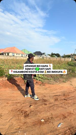 Kiwanja kinauzwa Kigamboni Kisota, Dar Es Salaam (673 sqm) Kiwanja kinauzwa Kigamboni Kisota, Dar Es Salaam (673 sqm)
