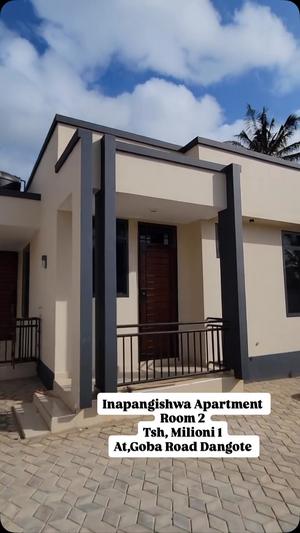 Apartment ya vyumba viwili inapangishwa Goba Mwanzoni, Dar Es Salaam