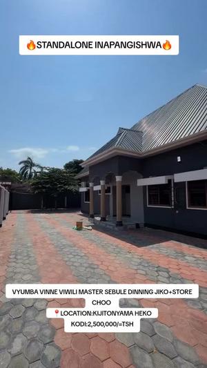 Nyumba ya vyumba vinne inapangishwa Kijitonyama Heko, Dar Es Salaam Nyumba ya vyumba vinne inapangishwa Kijitonyama Heko, Dar Es Salaam