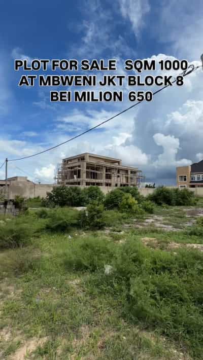 Residential Plot for Sale in Mbweni JKT Block 8, Dar Es Salaam (1000 sqm) Residential Plot for Sale in Mbweni JKT Block 8, Dar Es Salaam (1000 sqm)