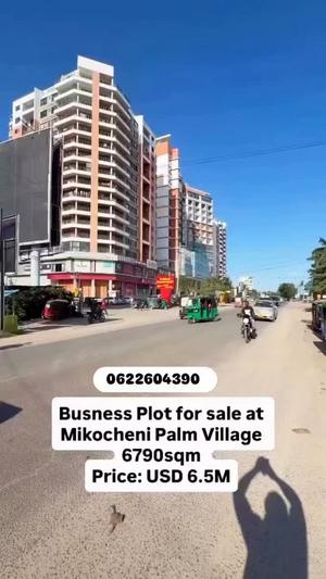Kiwanja kinauzwa Mikocheni Palm Village, Dar Es Salaam (6790 sqm) Kiwanja kinauzwa Mikocheni Palm Village, Dar Es Salaam (6790 sqm)